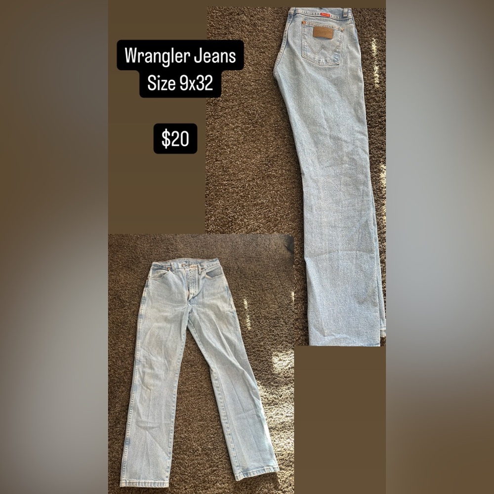 Wrangler Women's Straight Leg Denim Jeans